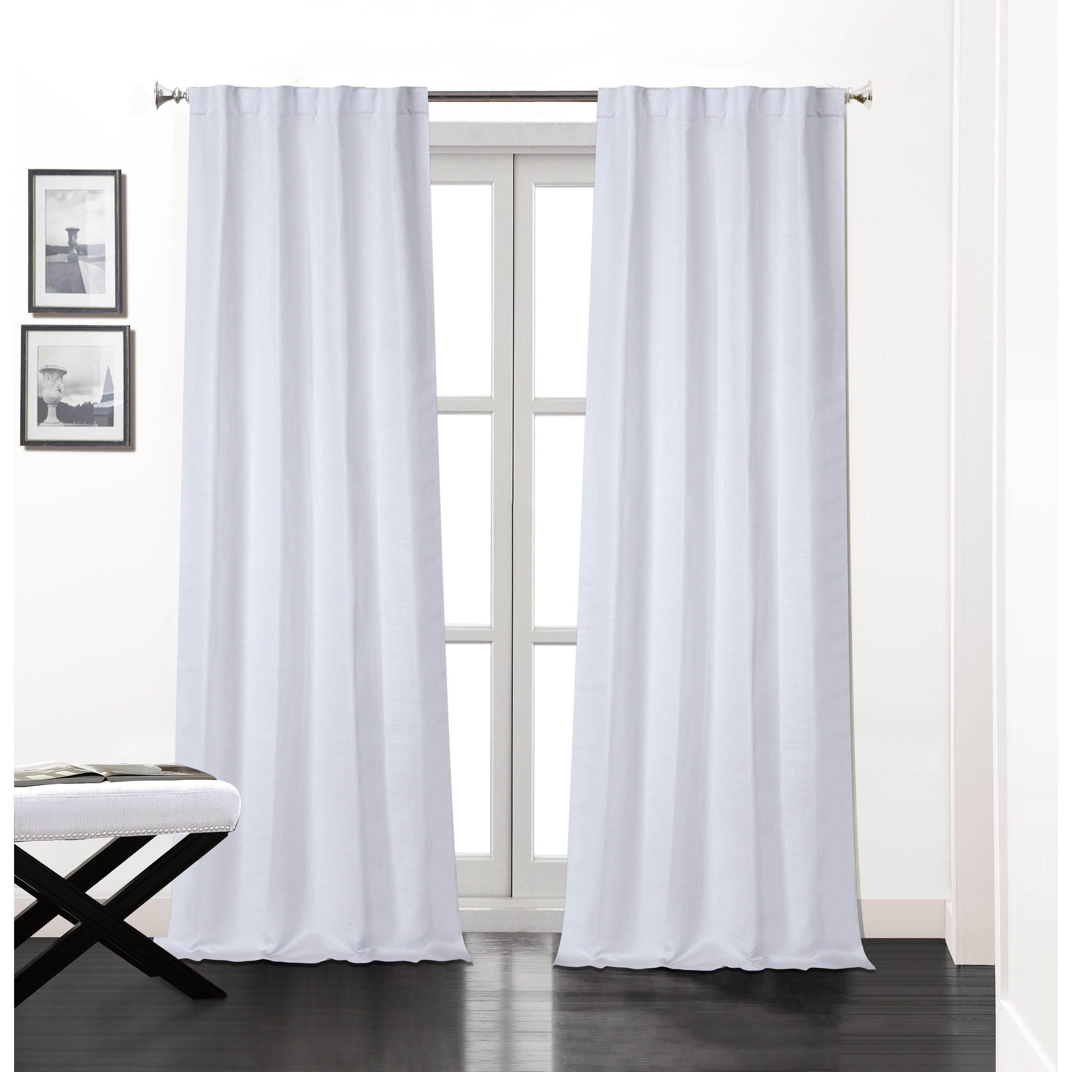Shop Soho Rod Pocket Window Curtain Panels With Thermal Lining