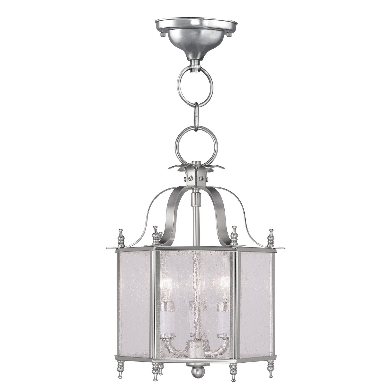 Livex Lighting Heritage 6 Light Black Chandelier - Chandeliers For Bedrooms by Overstock.com
