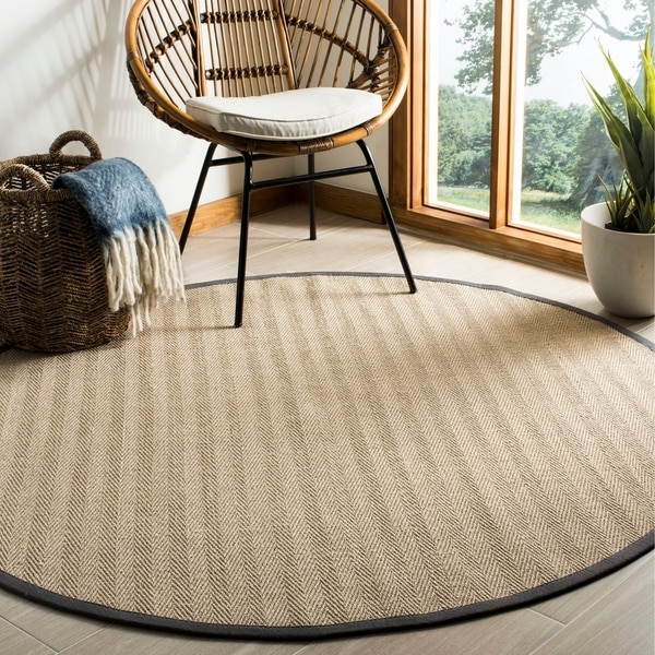 Safavieh Natural Fiber Grey Sisal Rug 6 Round On Safavieh Natural Fiber Grey Sisal Rug 6 X27 Round
