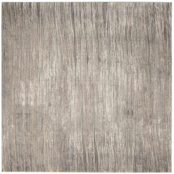 Safavieh Meadow Ivory/ Grey Rug - 6'7" x 6'7" square