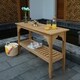 Havenside Home Leon Teak Console Table - Thumbnail 2