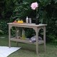 Havenside Home Leon Teak Console Table - Thumbnail 9