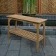 Havenside Home Leon Teak Console Table - Thumbnail 0