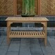 Havenside Home Leon Teak Console Table - Thumbnail 1