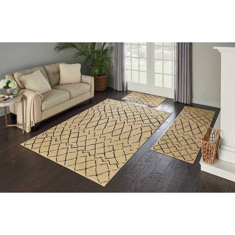 Nourison Grafix Moroccan Patterned Area Rug