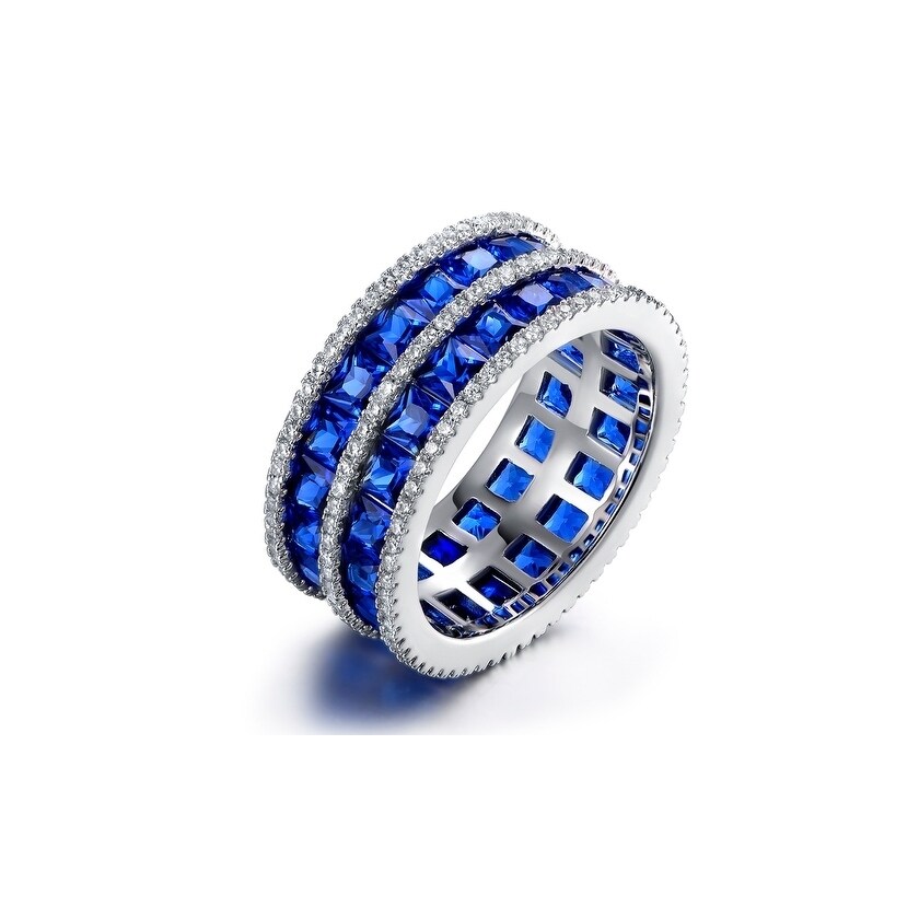 white rhodium plated