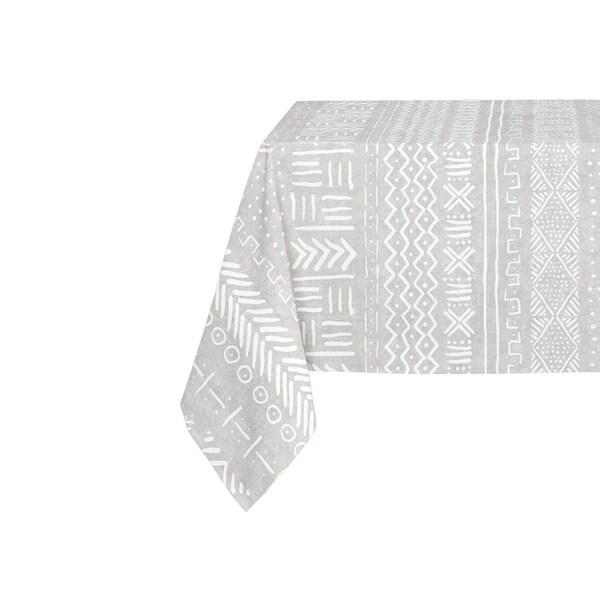 Kavka Designs Grey Landscape Table Cloth By Kavka Designs - 70 x 90 inches