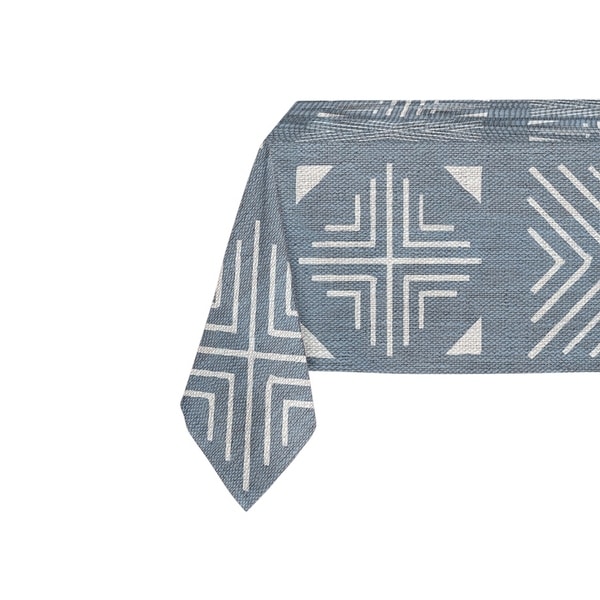 Kavka Designs Mudcloth Table Cloth By Marina Gutierrez - 70 x 90 inches