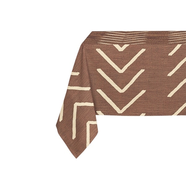 Kavka Designs Mudcloth Table Cloth By Marina Gutierrez - 70 x 90 inches