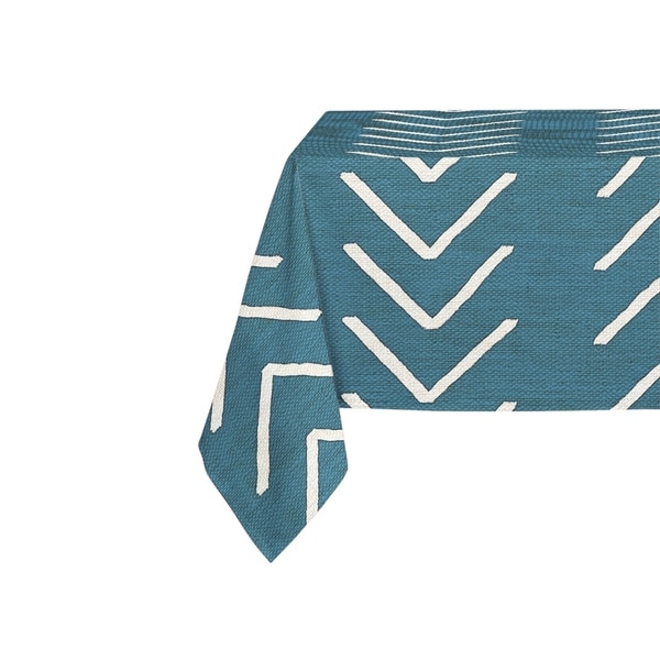 Kavka Designs Mudcloth Table Cloth By Marina Gutierrez - 70 x 90 inches