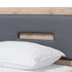 preview thumbnail 8 of 11, Contemporary Grey and Brown Twin Size Storage Bed by Baxton Studio
