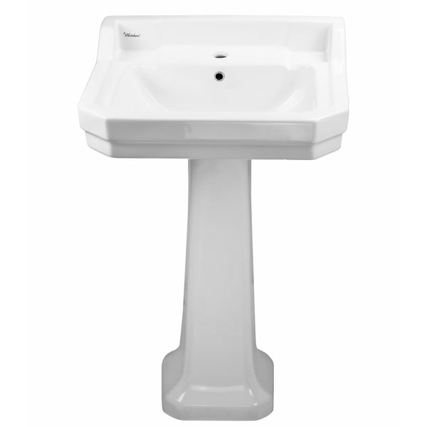 Whitehaus Collection Isabella Pedestal Sink