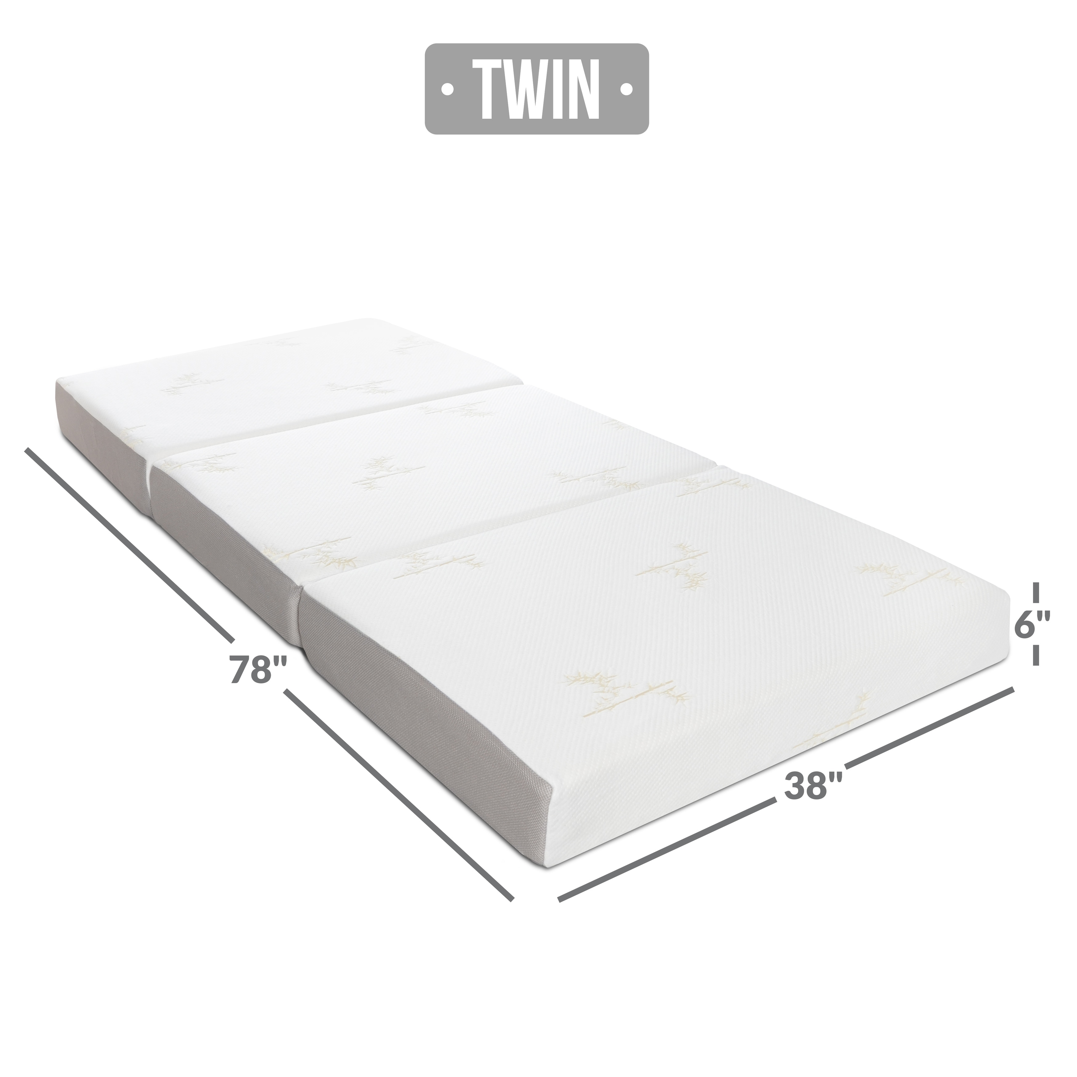 Twin Size Mattresses - Joseph 6 Mattress Joseph White 6 Inch Twin ...