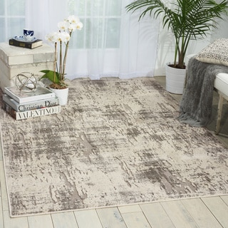 Nourison Gleam Abstract Shimmer Area Rug