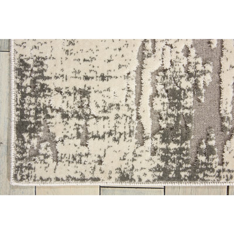 Nourison Gleam Abstract Shimmer Area Rug