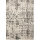 preview thumbnail 2 of 23, Nourison Gleam Abstract Shimmer Area Rug 3'10" x 5'10" - Ivory/Grey - Runner/Rectangle