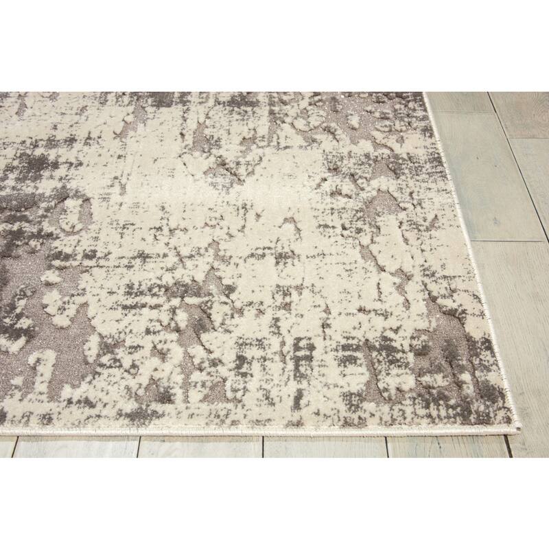 Nourison Gleam Abstract Shimmer Area Rug