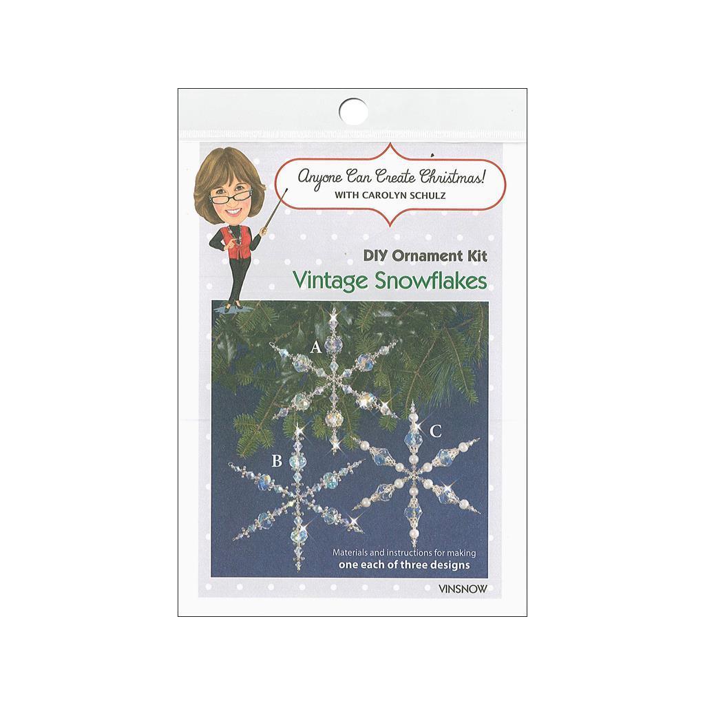 beaded snowflake ornament kit