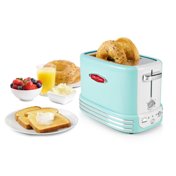 Nostalgia RTOS200AQ Retro Series 2Slice Bagel Toaster Free Shipping