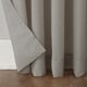preview thumbnail 11 of 22, No. 918 Amalfi Linen Blend Textured Sheer Rod Pocket Single Curtain Panel, Single Panel