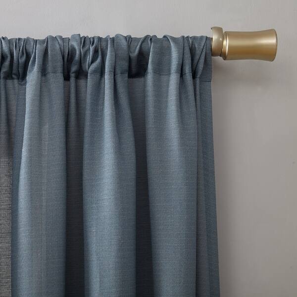 Shop No 918 Amalfi Linen Blend Textured Sheer Rod Pocket Single