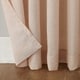 preview thumbnail 4 of 22, No. 918 Amalfi Linen Blend Textured Sheer Rod Pocket Single Curtain Panel, Single Panel
