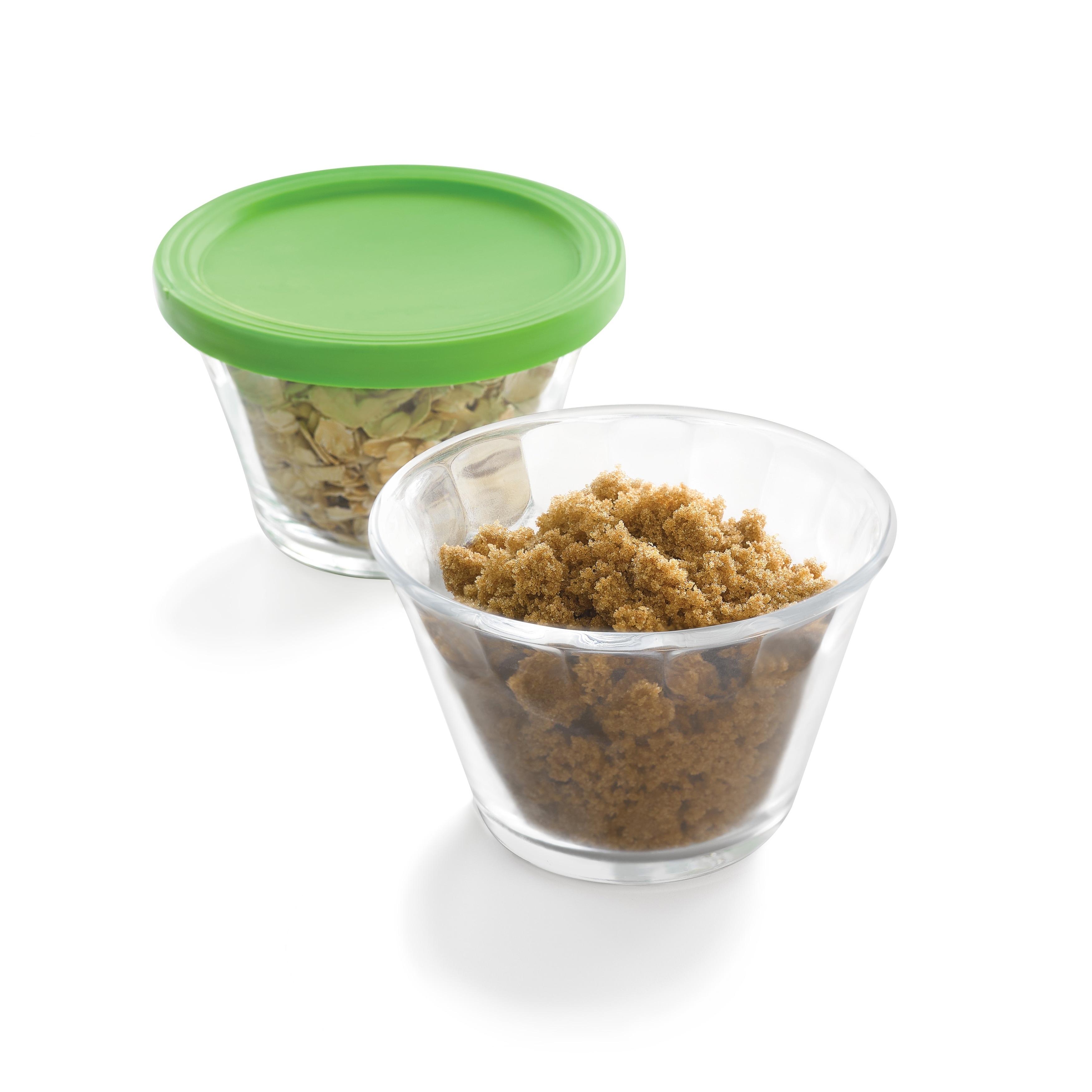 Libbey Baker's Basics 6Piece Glass Ramekin Set with Lids Clear 1 Quart