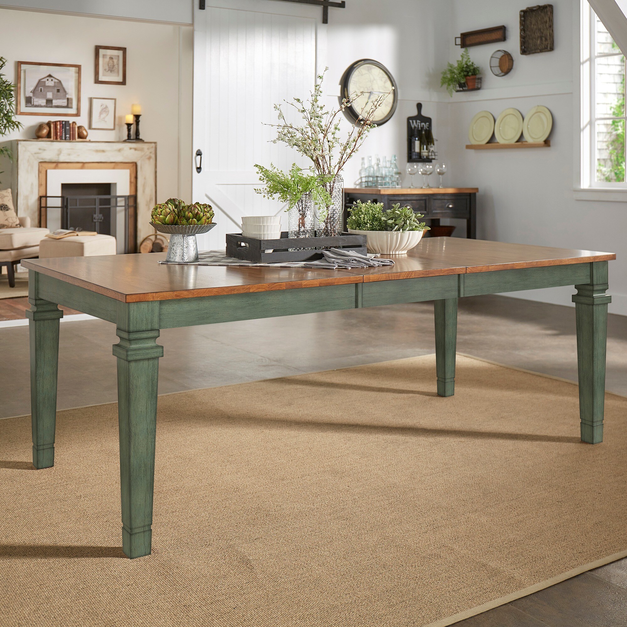 Elena Solid Wood Extendable Rectangular Dining Table By Elena Solid Wood Extendable