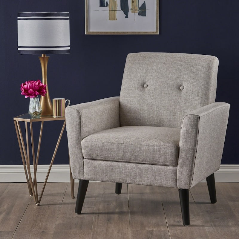 Sienna Mid-century Fabric Club Chair by Christopher Knight Home