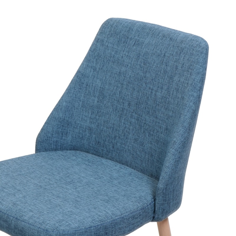 Marlee Mid Century Fabric Dining Chair (Set of 2) by Christopher Knight Home