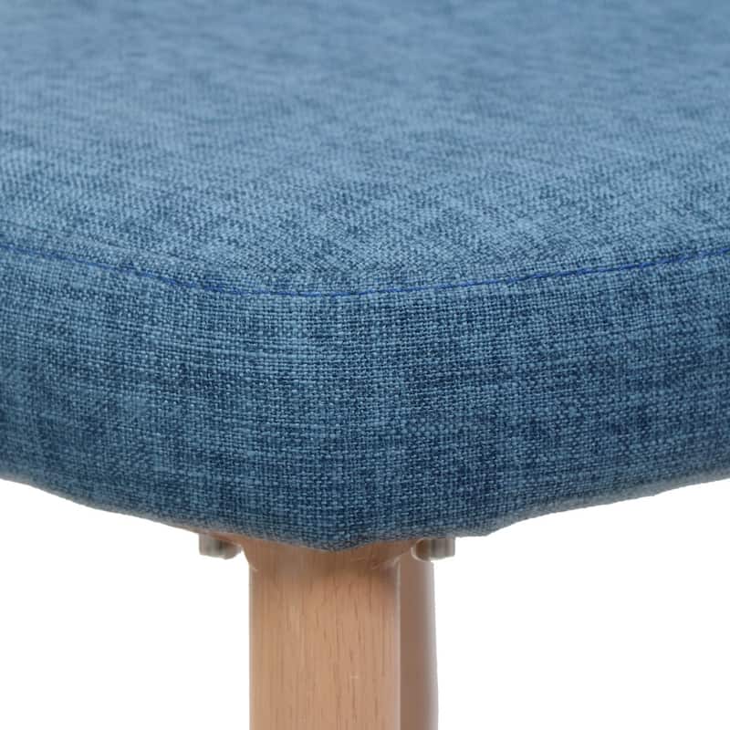 Marlee Mid Century Fabric Dining Chair (Set of 2) by Christopher Knight Home