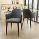 preview thumbnail 1 of 12, Nadya Mid Century Fabric Dining Chair (Set of 2) by Christopher Knight Home