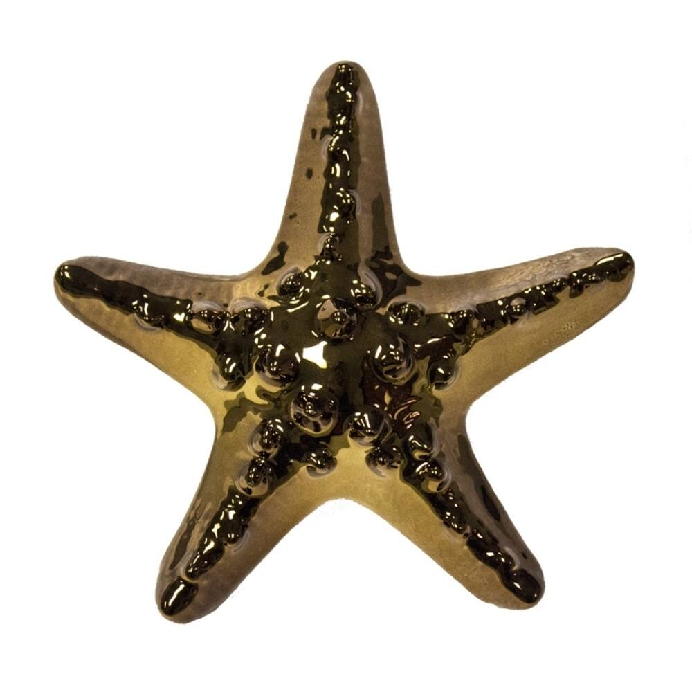 Bronze Ceramic Starfish Figurine