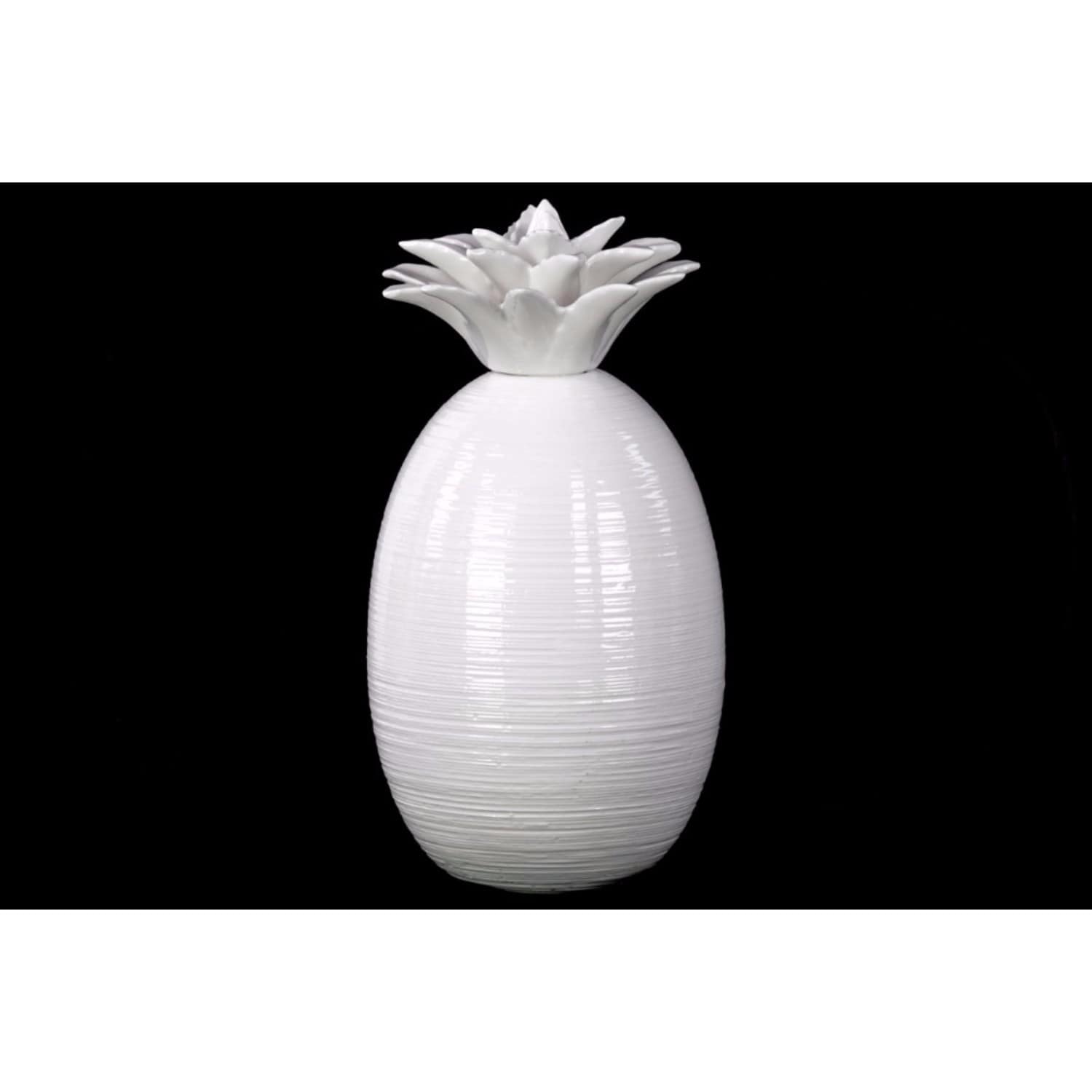 Arty Ceramic Pinele Figurine Large White Arty Ceramic Pinele Figurine Large White