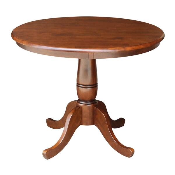 International Concepts 36 Round Top Pedestal Table 28 9 H Round Top Pedestal Table 28 9 H