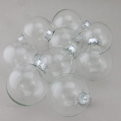 Glass Ball Christmas Ornament Set 2.5" - 32625517