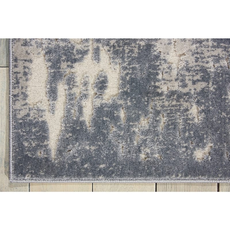 Nourison Gleam Abstract Shimmer Area Rug