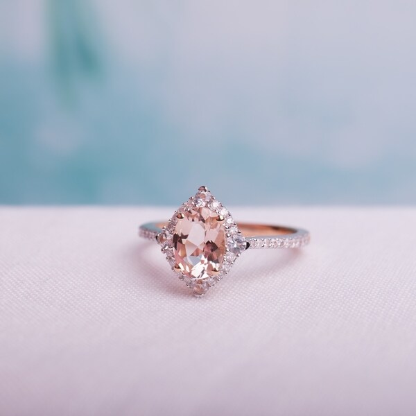 overstock rose gold engagement rings