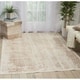 preview thumbnail 7 of 21, Silver Screen Area Rug 2' 2" x 7' 6" - Ivory/Gold - Runner
