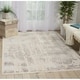 preview thumbnail 1 of 21, Silver Screen Area Rug 8' x 10' - Ivory/Grey - Runner/Rectangle