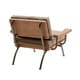 preview thumbnail 3 of 6, Carbon Loft Linden Tan and Gunmetal Lounge Chair