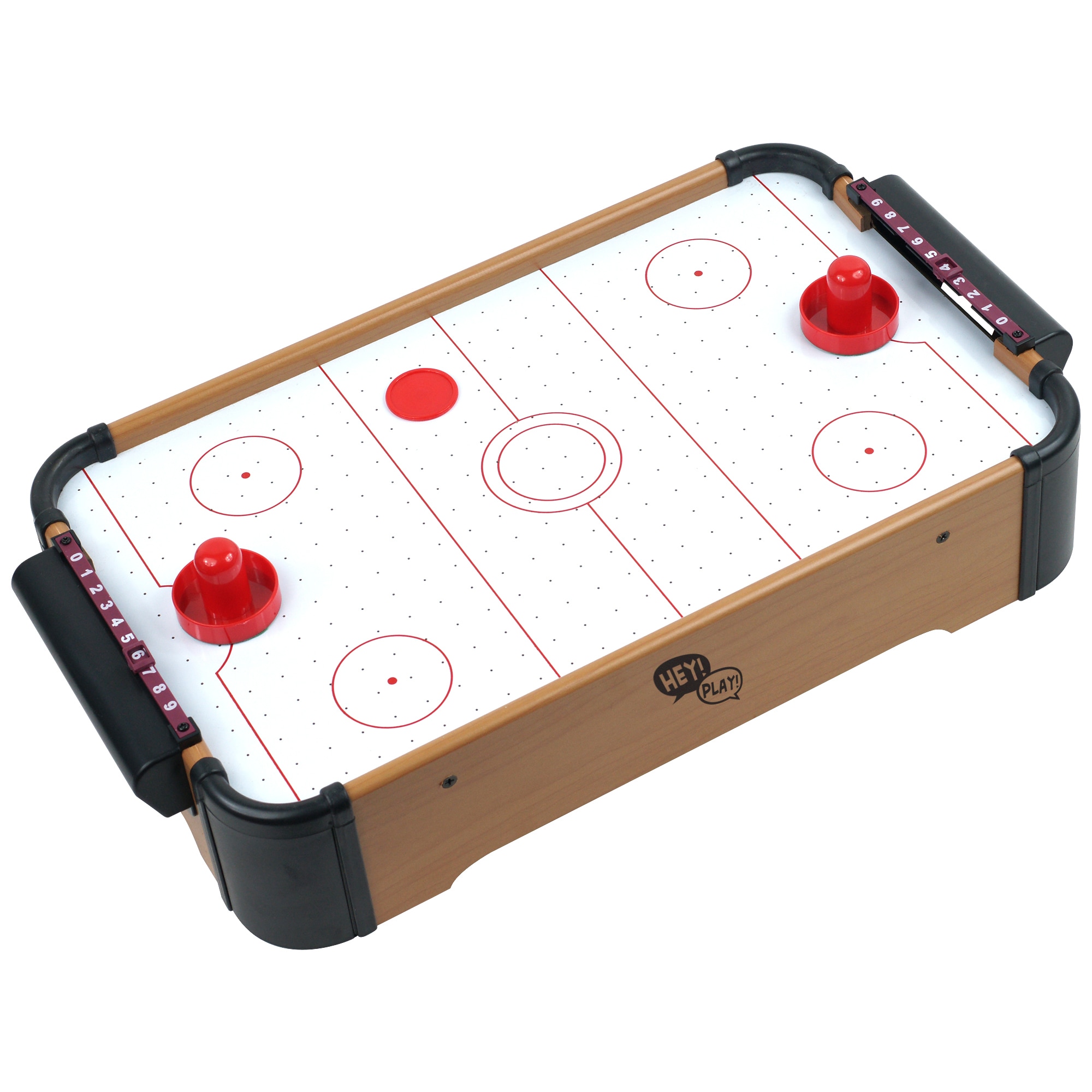 Shop Hey Play Mini Table Top Air Hockey Overstock 18526147