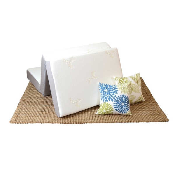 tri fold cot mattress