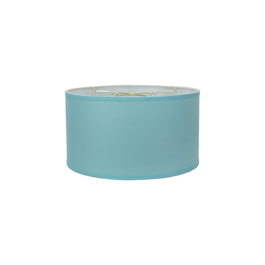 14x14x7 Drum Lamp Shade Premium Island Paridise Blue