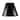6x12x9.5 Bold Black Parchment Lampshade with True Gold Lining Hard Back Empire