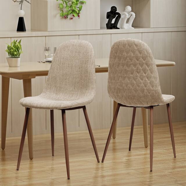 Caden Mid-century Dining Chairs (Set of 2) by Christopher Knight Home