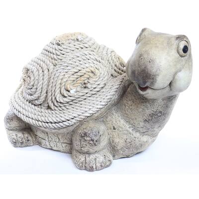 Turtle Rope Statue - Overstock - 18532708