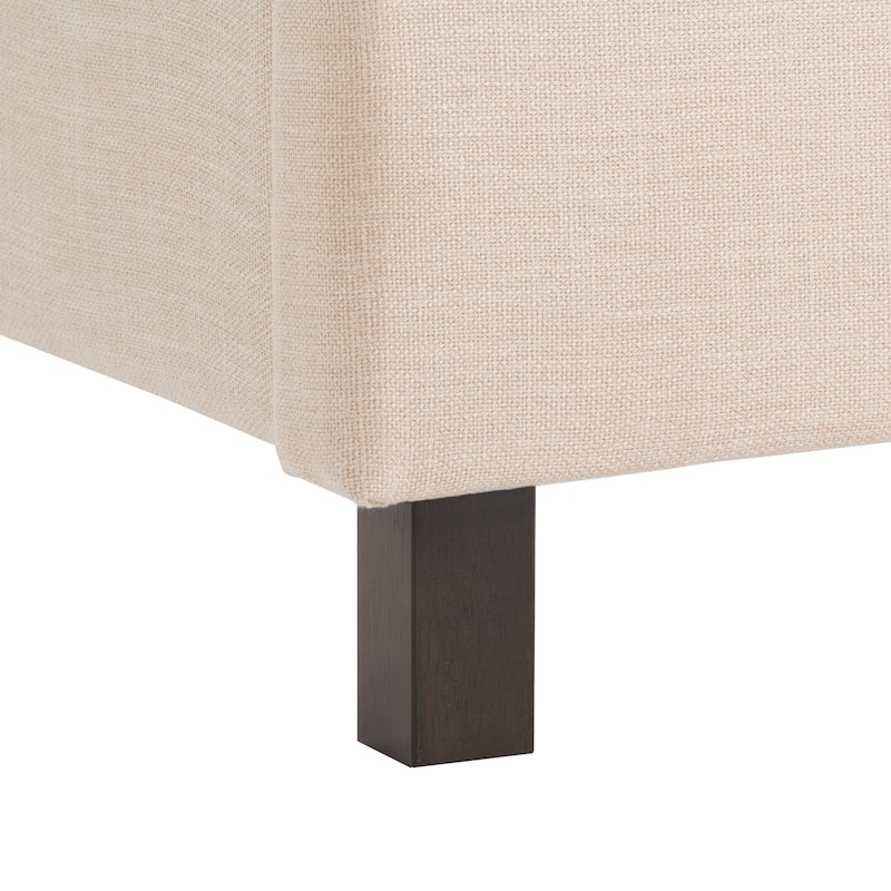 Copper Grove Buje Tufted Fabric Bed with Wings (King)