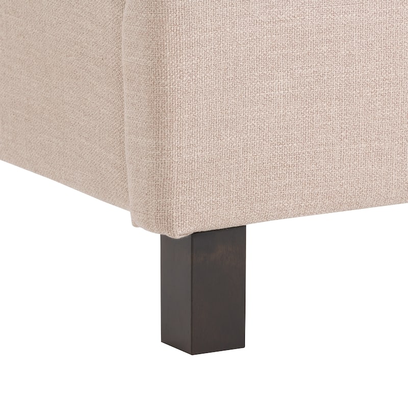 Copper Grove Buje Tufted Fabric Bed with Wings (King)