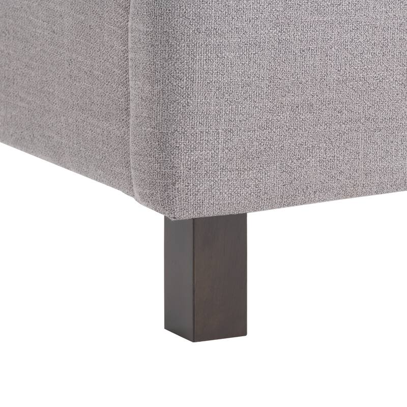 CorLiving Fairfield Tufted Fabric Bed with Wings, Twin/Single